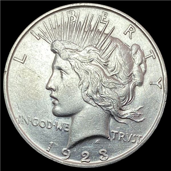 1923-D Peace Silver Dollar CLOSELY UNCIRCULATED
