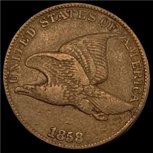 1858 Flying Eagle Cent LIGHTLY CIRCULATED