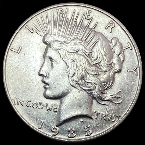 1935-S Silver Peace Dollar CLOSELY UNCIRCULATED