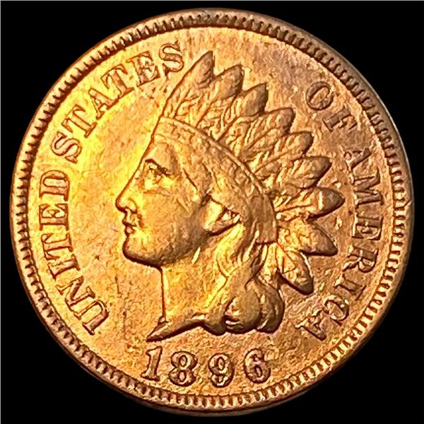 1896 Indian Head Cent CHOICE AU