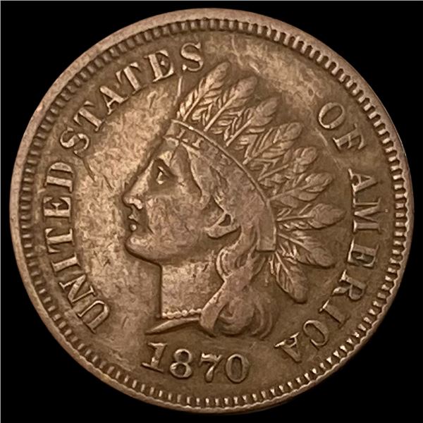 1870 Indian Head Cent CHOICE BU