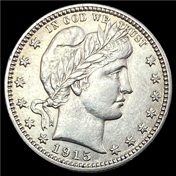 1915 Barber Silver Quarter HIGH GRADE