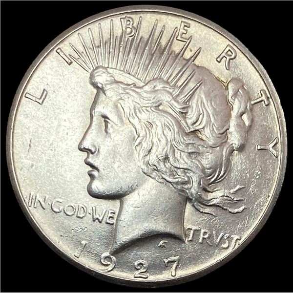 1927-S Silver Peace Dollar CLOSELY UNCIRCULATED