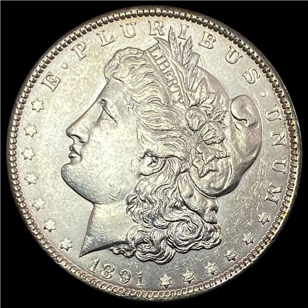 1891 Silver Morgan Dollar UNCIRCULATED