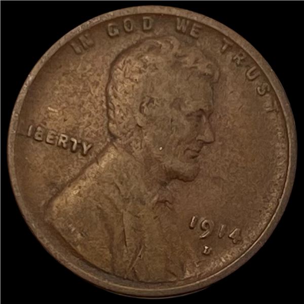 1914-D Lincoln Wheat Cent NICELY CIRCULATED