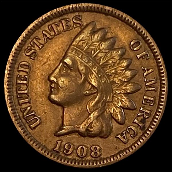 1908-S Indian Head Cent NEARLY UNCIRCULATED