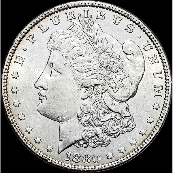 1880-O Micro O Silver Morgan Dollar UNCIRCULATED