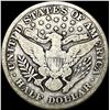Image 2 : 1913 Silver Barber Half Dollar NICELY CIRCULATED