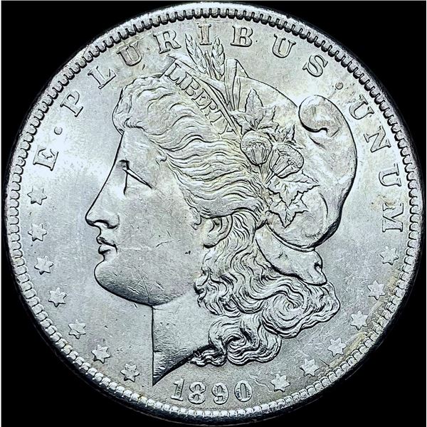 1890 Silver Morgan Dollar CHOICE AU