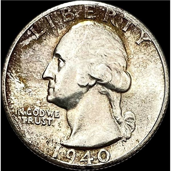 1940-S Silver Washington Quarter UNCIRCULATED