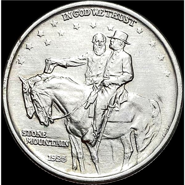 1925 Stone Mountain Silver Half Dollar UNCIRCULATED