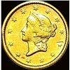 Image 1 : 1853 Gold $1 Liberty Head Type 1 HIGH GRADE
