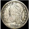 Image 1 : 1835 Capped Bust Dime NICELY CIRCULATED