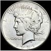 Image 1 : 1921 Silver Peace Dollar CLOSELY UNCIRCULATED