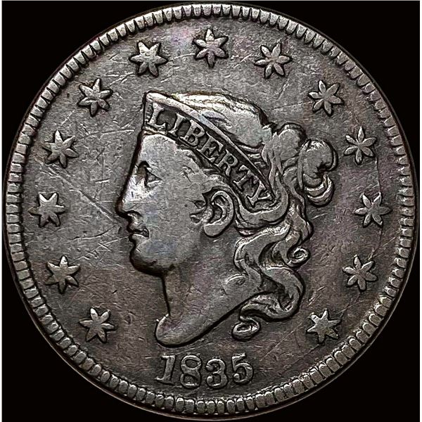 1835 Classic Head Large Cent LIGHTLY CIRCULATED