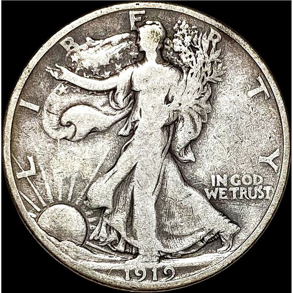 1919-S Walking Liberty Half Dollar NICELY CIRCULATED