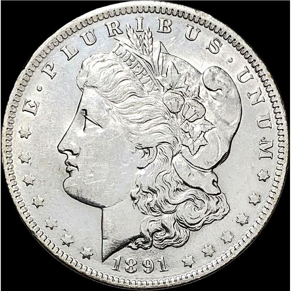 1891-O Morgan Silver Dollar CLOSELY UNCIRCULATED