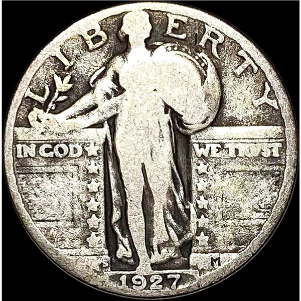 1927-S Standing Liberty Quarter NICELY CIRCULATED