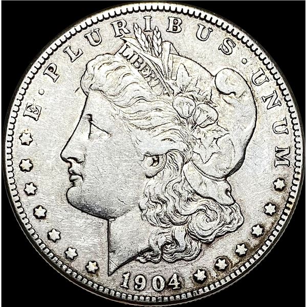1904-S Silver Morgan Dollar NEARLY UNCIRCULATED