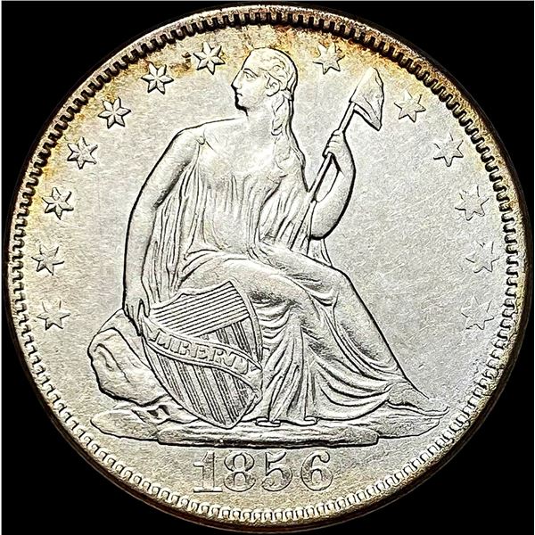 1856 Seated Liberty Half Dollar CLOSELY UNCIRCULATED