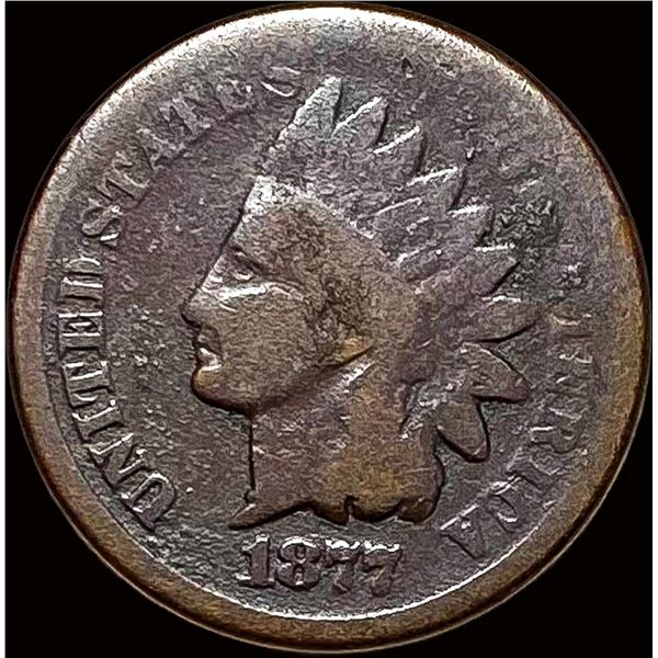 1877 Indian Head Cent NICELY CIRCULATED