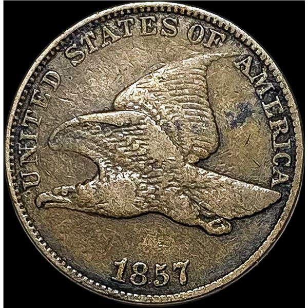 1857 Flying Eagle Cent LIGHTLY CIRCULATED