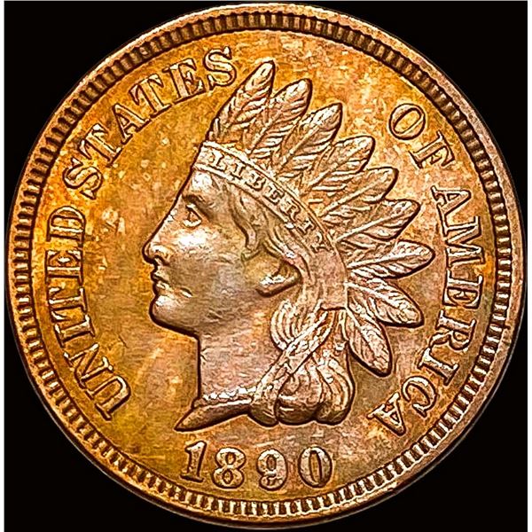 1890 Indian Head Cent NICELY CIRCULATED