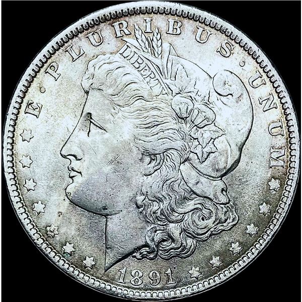 1891 Morgan Silver Dollar CHOICE BU