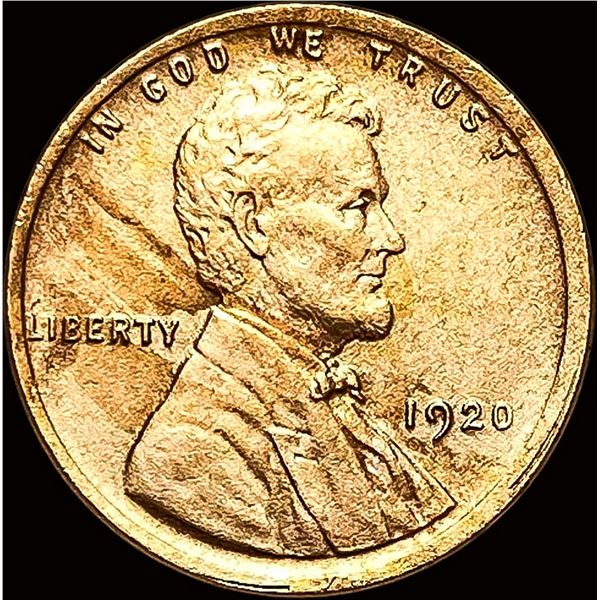1920 Lincoln Wheat Cent LIGHTLY CIRCULATED