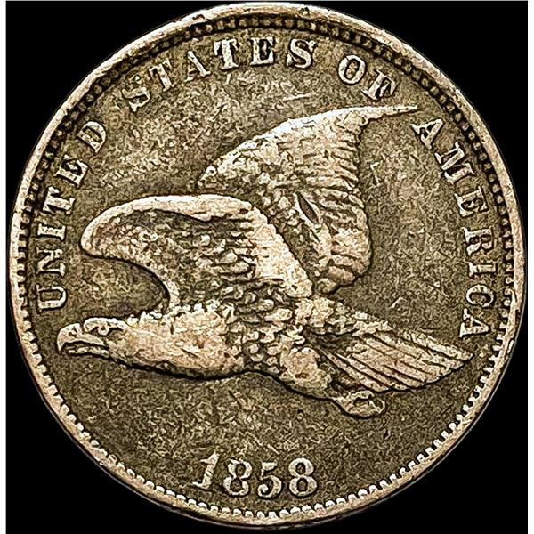 1858 Flying Eagle Cent LIGHTLY CIRCULATED