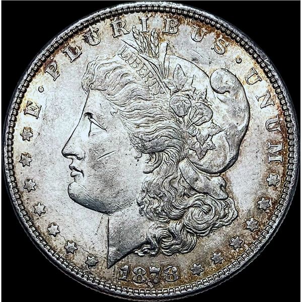 1878 8TF Silver Morgan Dollar CHOICE AU
