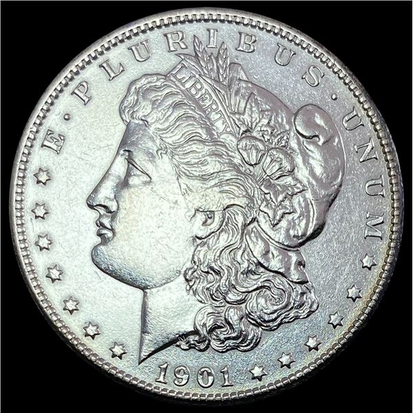 1901-S Silver Morgan Dollar CLOSELY UNCIRCULATED