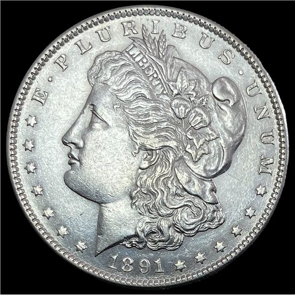 1891-S Morgan Silver Dollar UNCIRCULATED