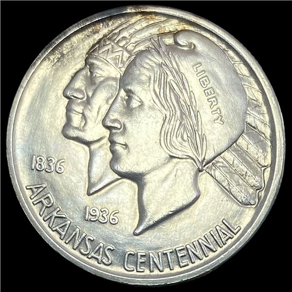 1935 Silver Arkansas Half Dollar UNCIRCULATED