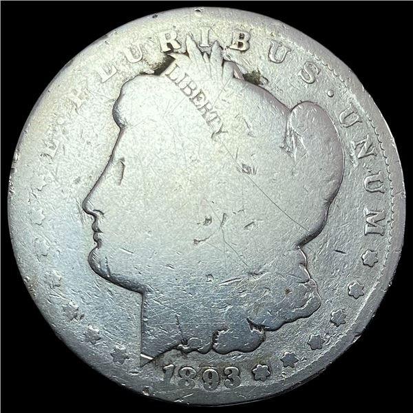 1893-CC Silver Morgan Dollar CIRC