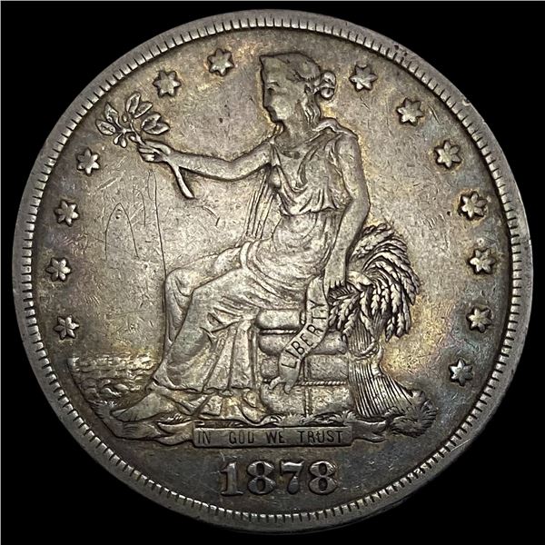 1878-S Silver Trade Dollar LIGHTLY CIRCULATED