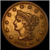 1842 Braided Hair Large Cent NEARLY UNCIRCULATED