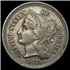 Image 1 : 1874 Nickel Three-Cent Piece ABOUT UNCIRCULATED
