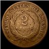 Image 2 : 1872 Two-Cent Piece NICELY CIRCULATED