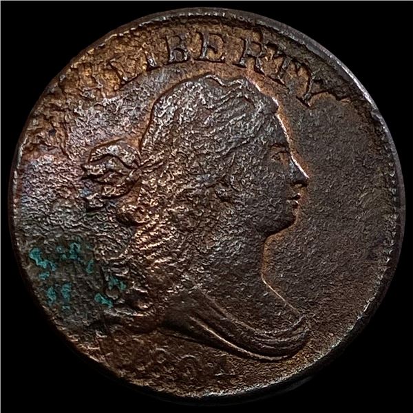 1804 Draped Bust Half Cent HIGH GRADE