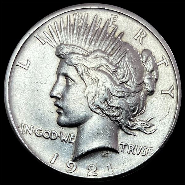 1921 Silver Peace Dollar CLOSELY UNCIRCULATED