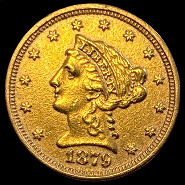 1879 Gold $2.50 Liberty Head Quarter Eagle CLOSELY UNCIRCULATED