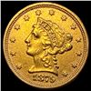 Image 1 : 1879 Gold $2.50 Liberty Head Quarter Eagle CLOSELY UNCIRCULATED