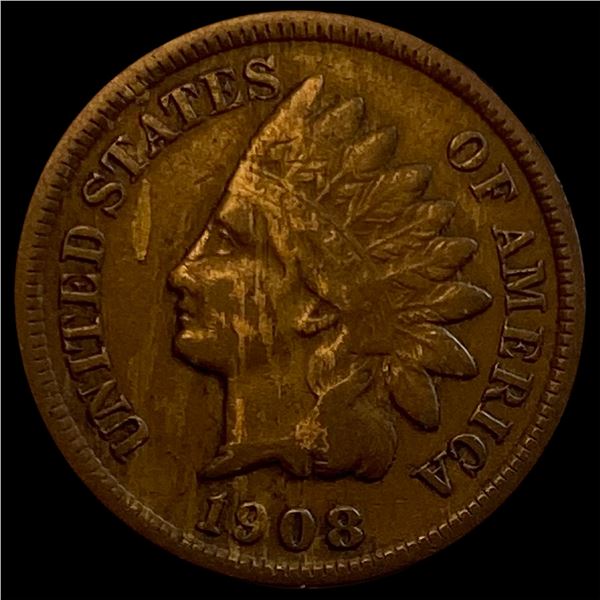 1908-S Indian Head Cent LIGHTLY CIRCULATED