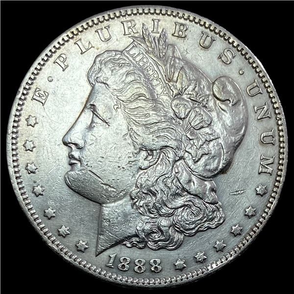 1888-S Silver Morgan Dollar CLOSELY UNCIRCULATED