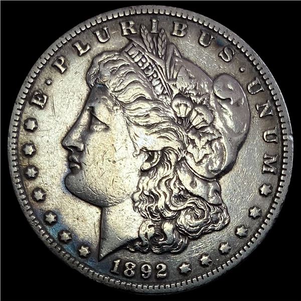 1892-S Silver Morgan Dollar ABOUT UNCIRCULATED