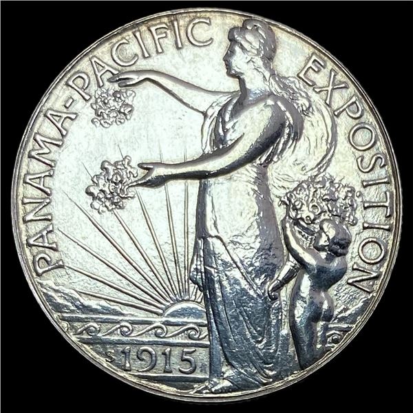 1915-S Silver Panama-Pacific Half Dollar UNCIRCULATED