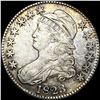 Image 1 : 1823 Capped Bust Half Dollar NEARLY UNCIRCULATED