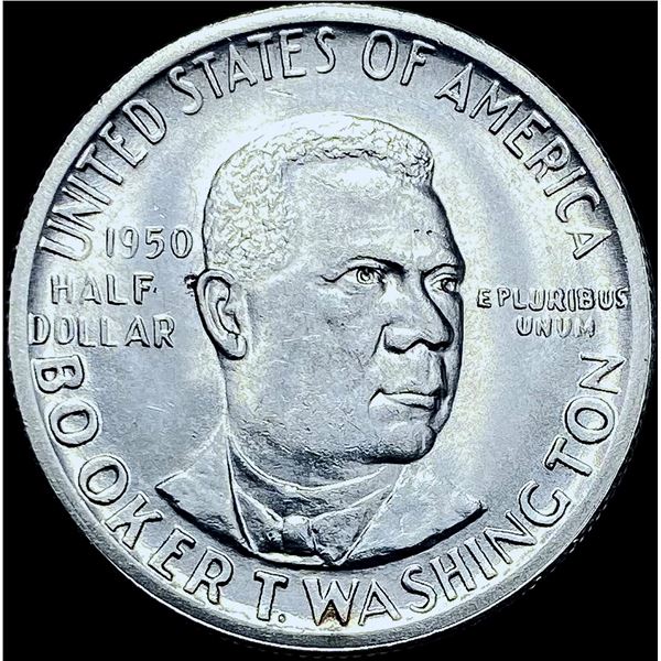 1950-S Booker T. Washington Half Dollar CHOICE BU