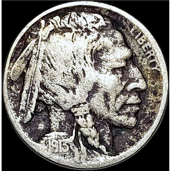 1913-D Buffalo Nickel Type 2 NICELY CIRCULATED